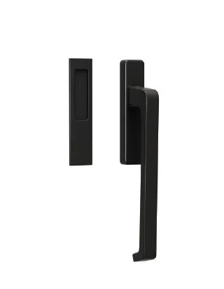 patio door handles black matt