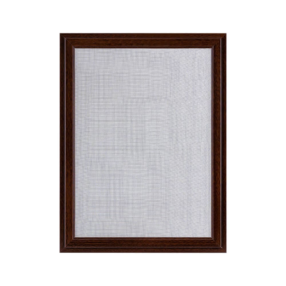 window screens nut brown 