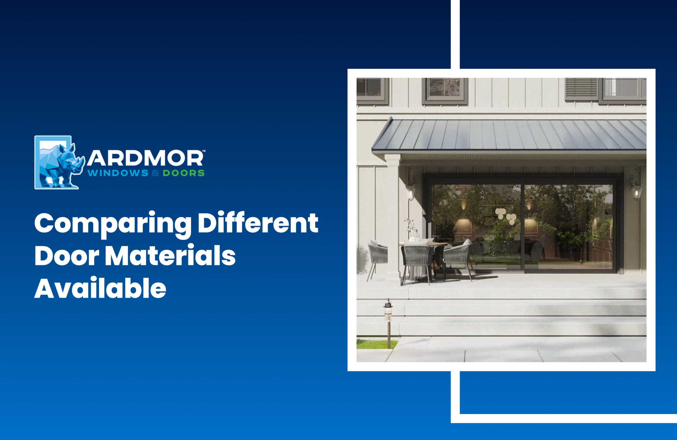 Comparing Different Door Materials Available